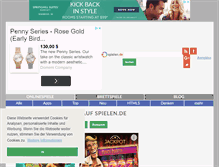 Tablet Screenshot of downloadspiele.spielen.de